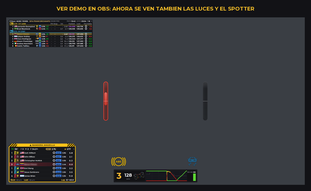 OBS con VER DEMO