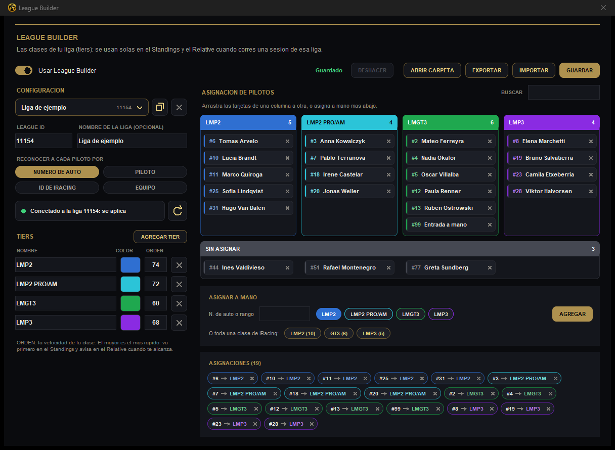 League Builder